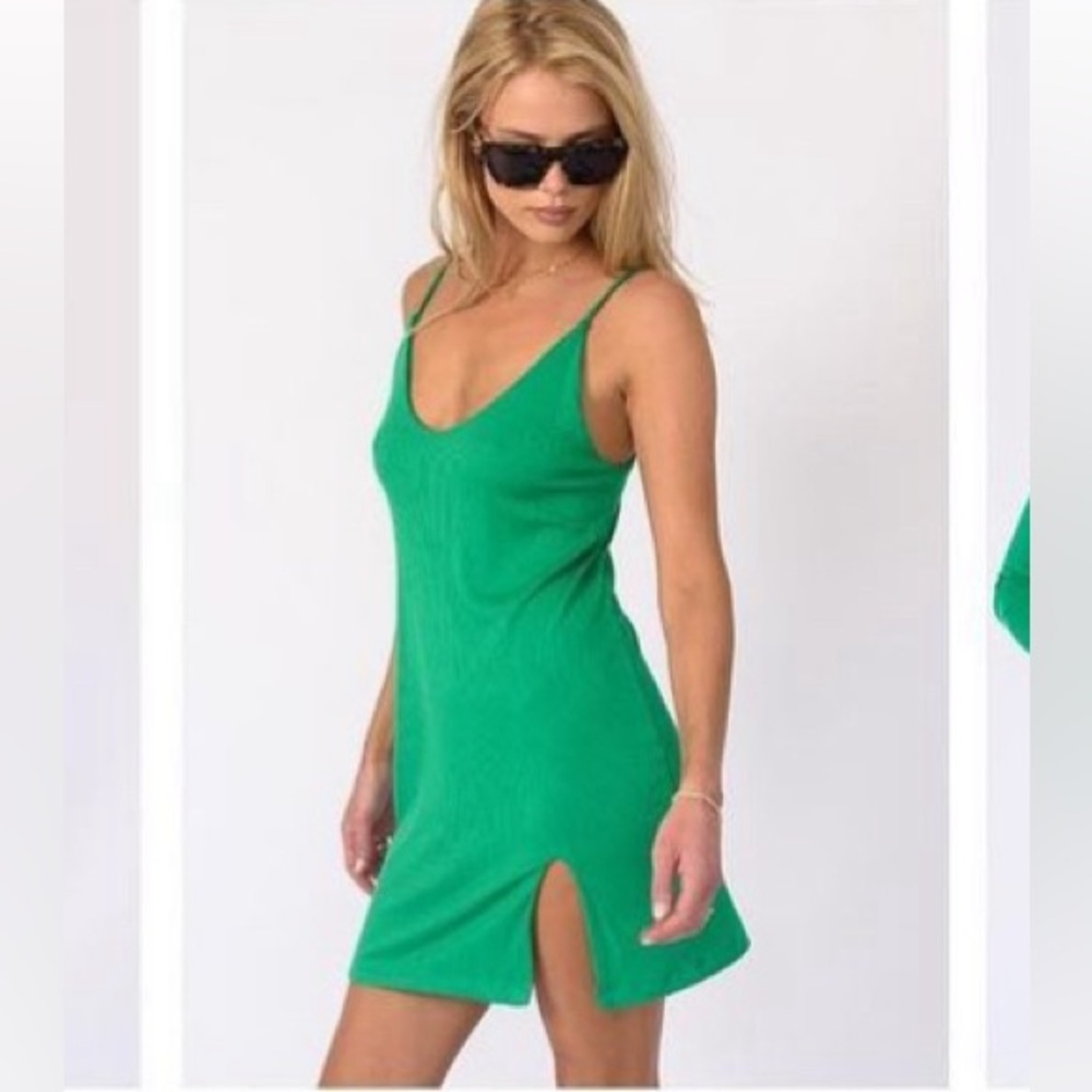 Skatie Green Slip Dress